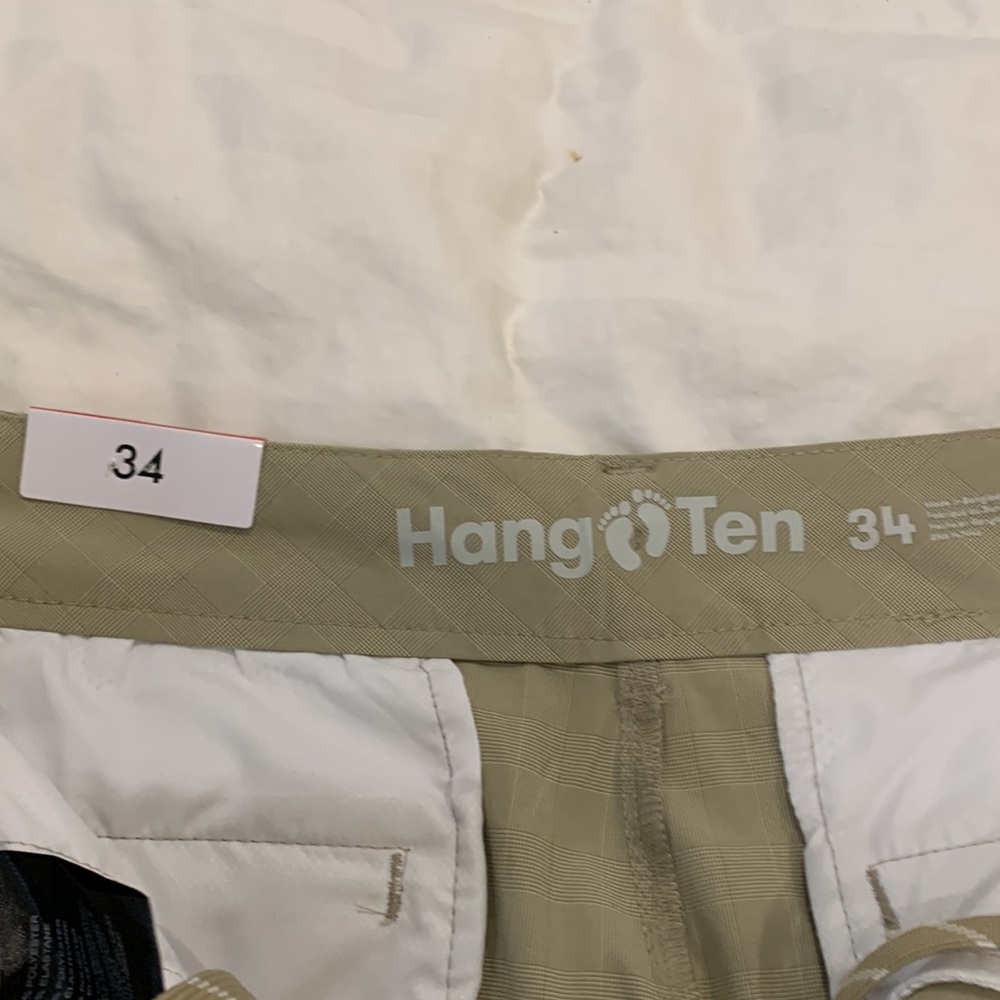 NTW Hang Ten‎ Shorts, Khaki, Size 34 - Picture 10 of 11